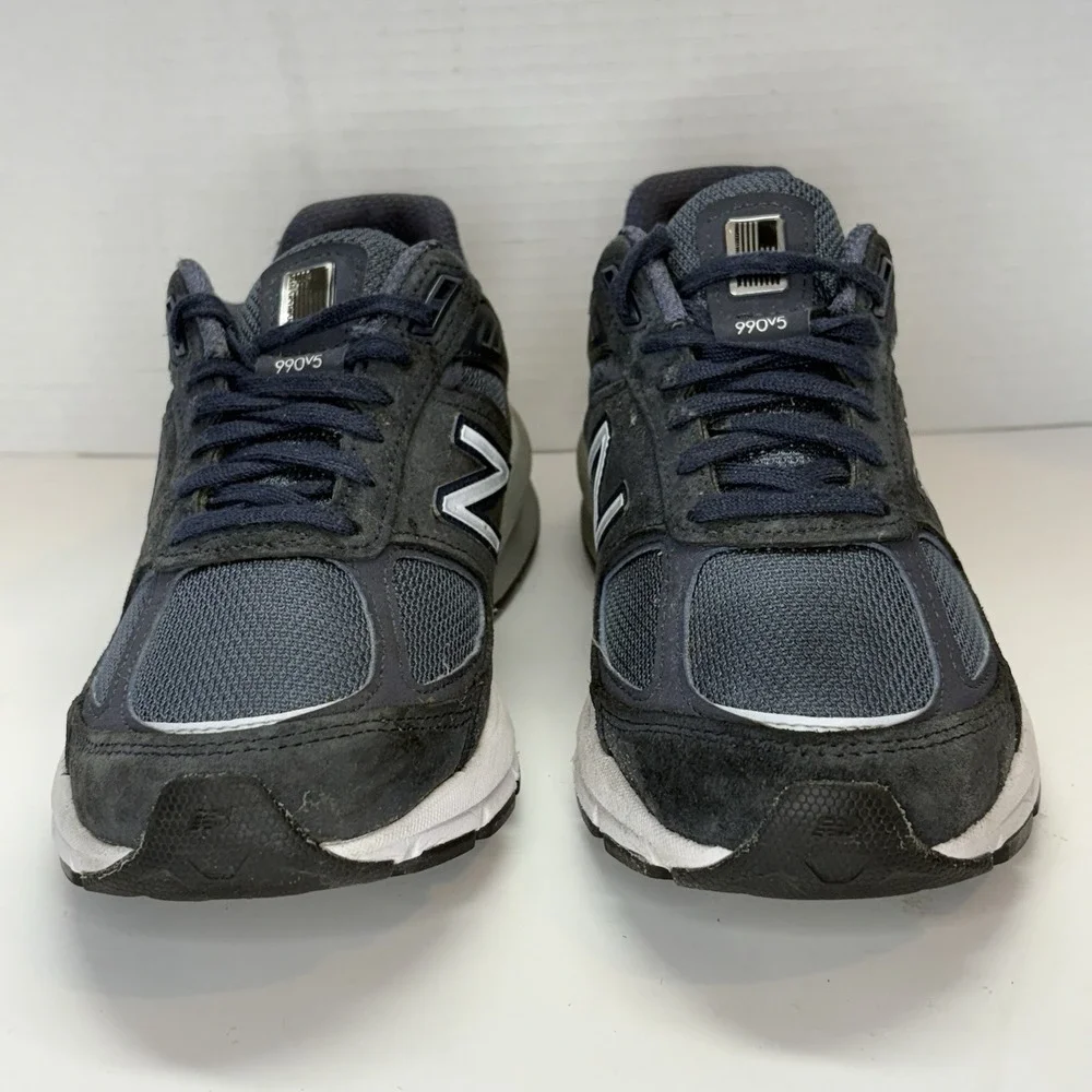 New Balance 990v5 Running Shoes - Women's US 8‎ Sneakers Navy Blue Made in USA